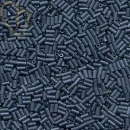 Perles Miyuki Bugle 3mm Gun Metal Matte – Perles en Verre Japonaises chez Boutique Charlotte