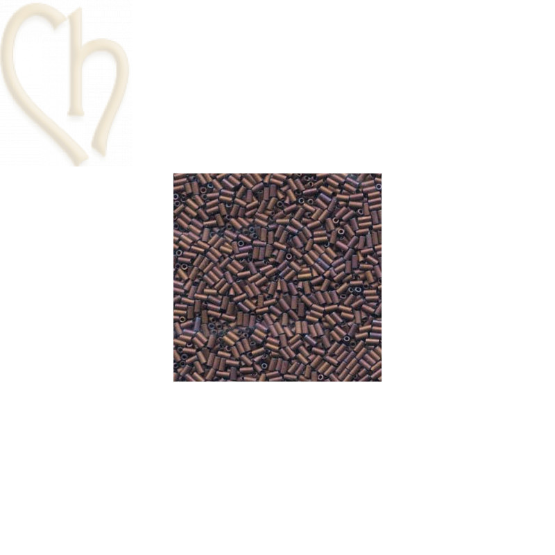 Miyuki Bugle Beads 3mm Matte Mtlc Dark Raspberry – Japanese Glass Beads at Boutique Charlotte