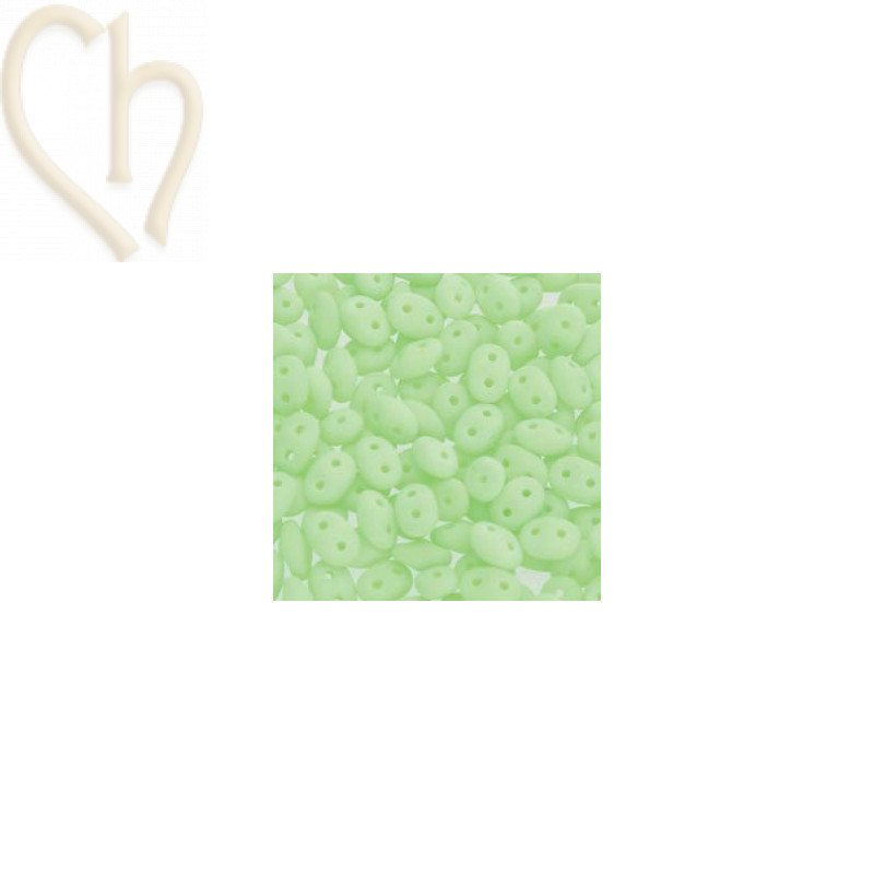 SuperDuo Matubo Bondelli Matt Lime DU0502010-92924 | Boutique Charlotte