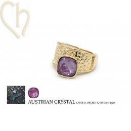 DIY Bague et Boucles d'Oreilles Plaqué Or avec Cristal Autriche - Boutique Charlotte