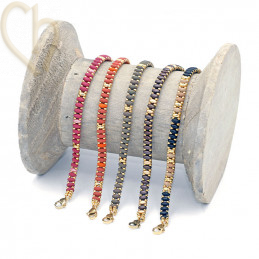 Kit DIY : Bracelet ByElle avec Perles SuperDuo – Duets Black White