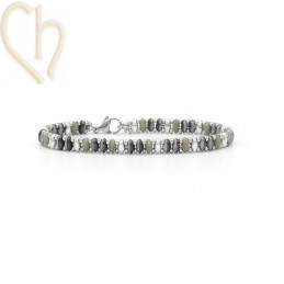 Kit DIY : Bracelet ByElle avec Perles SuperDuo – Duets Black White