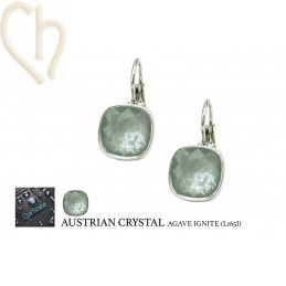 DIY earrings Gold Plated with Austrian Cristal - Boutique Charlotte