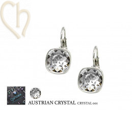 DIY boucles d'oreilles Plaqué Or avec Cristal Autriche - Boutique Charlotte