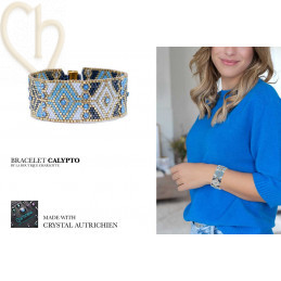 Kit Armband Calypto Baby - Crystal Mesh Ice Blue | Boutique Charlotte