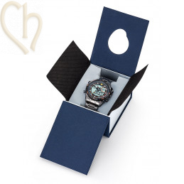 Men's Watch Patrouille de France Athos 1 - Black Steel | Boutique Charlotte