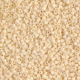 Miyuki Delica 11/0 Beads Opaque Dark Cream - DB0732 | Boutique Charlotte