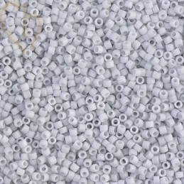 Miyuki Delica 11/0 Beads Matte Pale blue Grey - DB0357 | Boutique Charlotte
