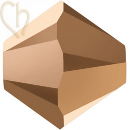 Austrian Crystal 4mm Rose Gold 2X | Boutique Charlotte