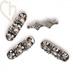 spacer 3 holes with strass