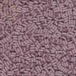 Perles Miyuki Bugle 3mm Matte Antique Rose – Perles en Verre Japonaises chez Boutique Charlotte