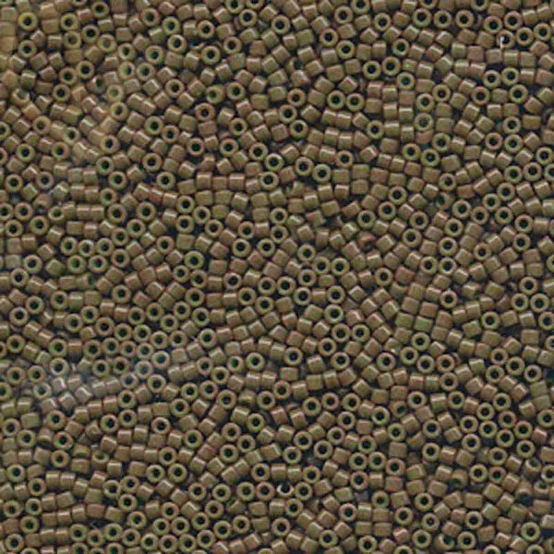 Miyuki Delica Dyed Opaque Olive Drab - 11/0 5gr - DB0657