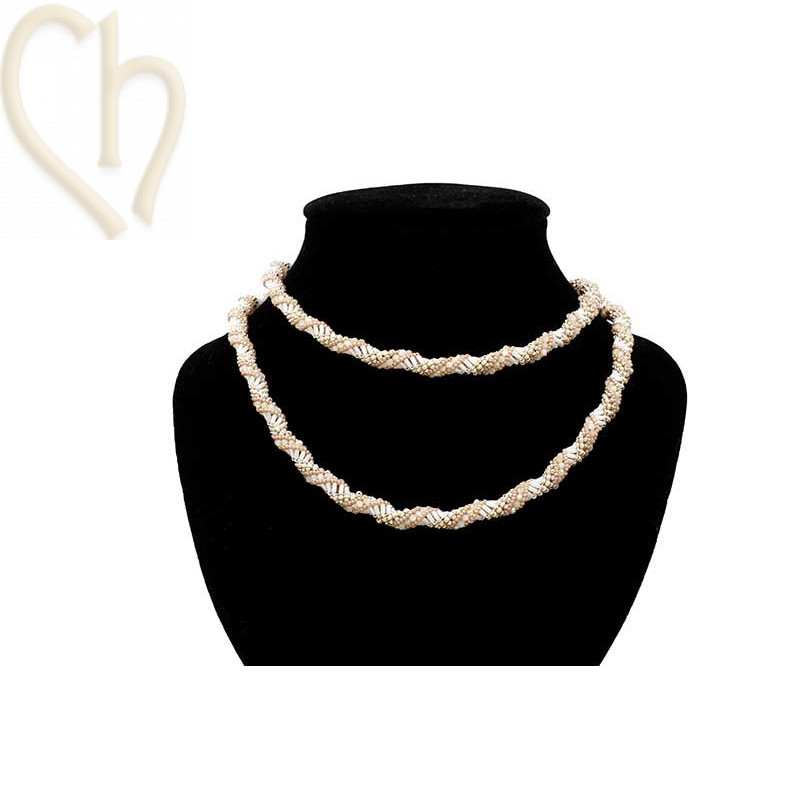 Necklace Spiral Technique - Free Beading Pattern & Complete Kit | Boutique Charlotte