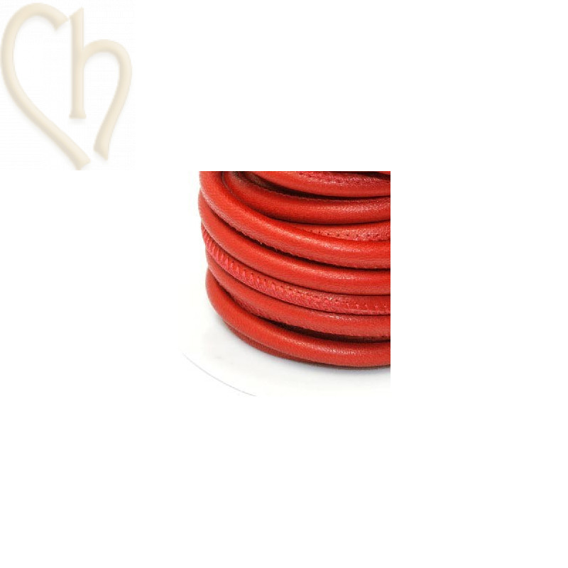 leer rond 6mm Rood