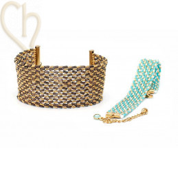 Zelf sieraden maken: DIY Xenna-armband met Miyuki Bugle en Rocailles