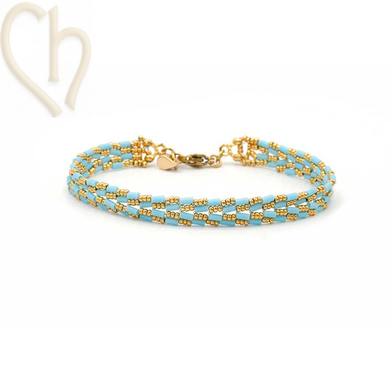 DIY Juwelenpakket Xenna: Armband Mint Gold