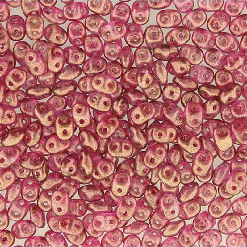 SuperDuo Matubo Halo French Rose DU0500030-29260 | Boutique Charlotte