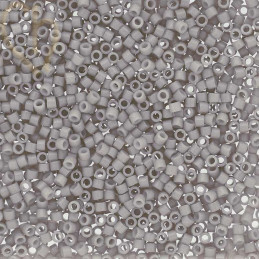 Miyuki Delica 11/0 Beads Opaque Dyed Mist Grey - DB2366 | Boutique Charlotte