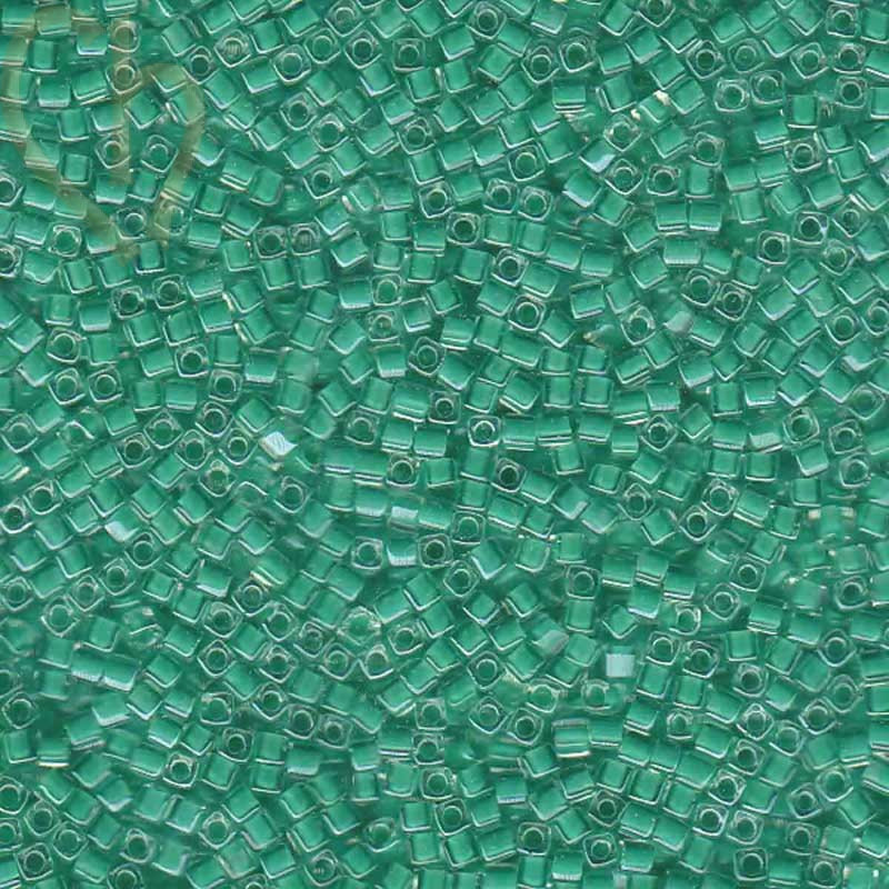 Miyuki Cube 1.8mm Dark Mint Lined Green SB18-219