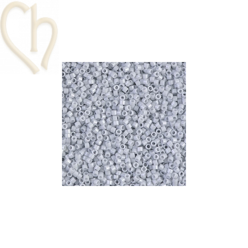 Miyuki Delica Opaque Luster Light Grey - 11/0 5gr - DB0209