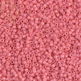 Miyuki Delica 11/0 Beads Opaque Dyed Guava Duracoat - DB2115 | Boutique Charlotte
