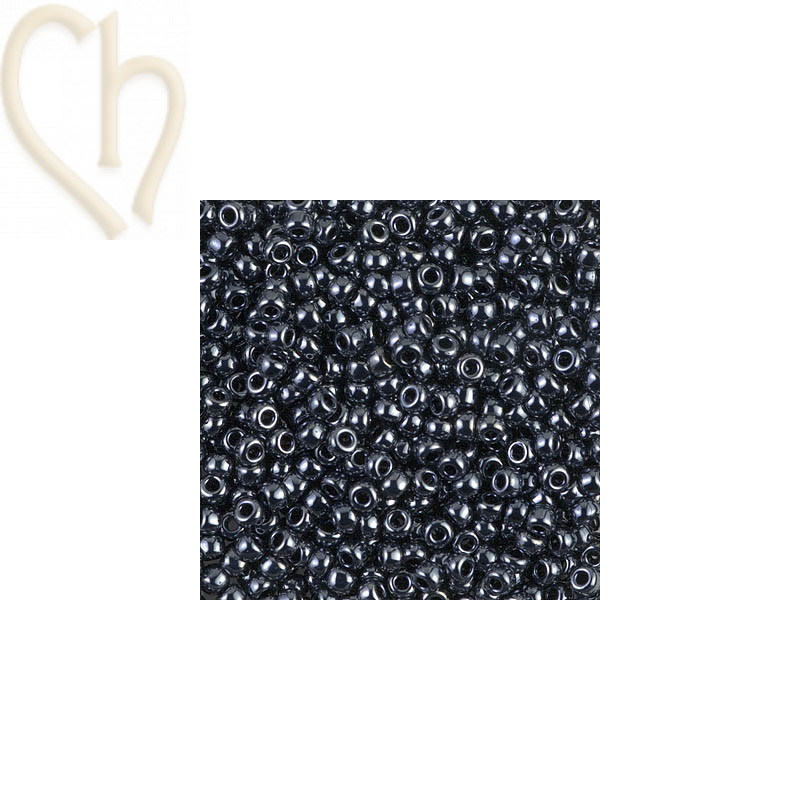 Miyuki Roc 8/0 - Hematite 8-9451