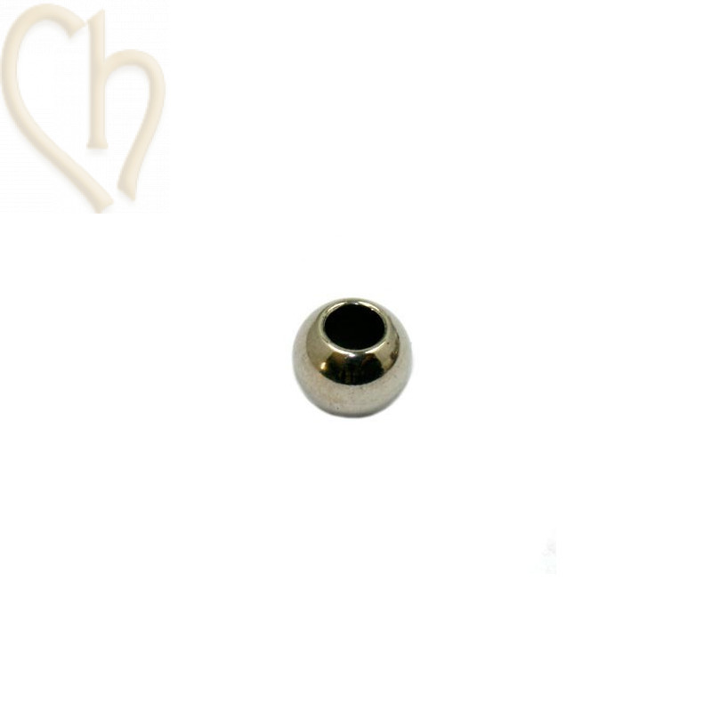 rondel staal 6mm binnendiam. 3mm