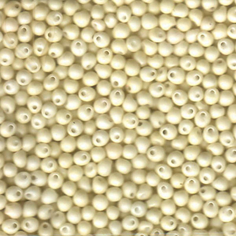 Drop perles Miyuki 3,4mm - Mat Cream DP-92021