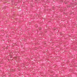 Drop perles Miyuki 3,4mm - Raspberry Lined Cristal DP-F-23