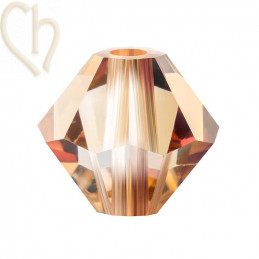 Preciosa Rondelle Kraaltje 3mm – Crystal Celsian