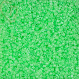 Miyuki Delica 11/0 Beads Luminous Mint Green - DB2040 | Boutique Charlotte