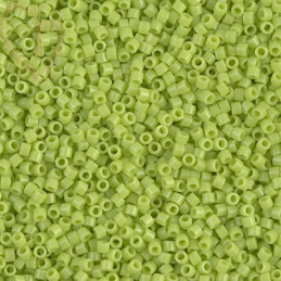 Miyuki Delica 11/0 Beads Opaque Chartreuse - DB0733 | Boutique Charlotte