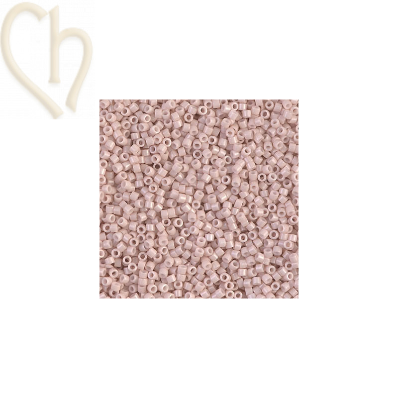 Miyuki Delica 11/0 Perles Opaque Pink Champagne - DB1495 | Boutique Charlotte