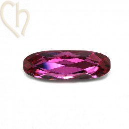 Austrian Crystal 4161 oval fancy stone 21*7mm Fuchsia