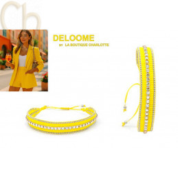 DIY Loom Armband Kit – Jaune Estival | Boutique Charlotte