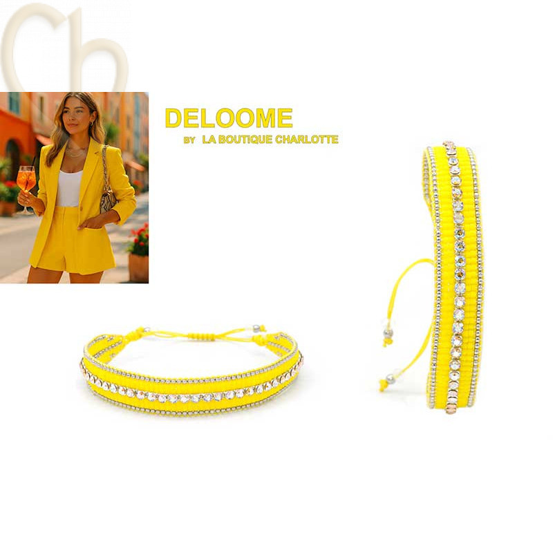 DIY Loom Bracelet Kit – Summer Yellow | Boutique Charlotte