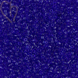 Miyuki Delica 11/0 Beads Cobalt Transparent - DB0707 | Boutique Charlotte