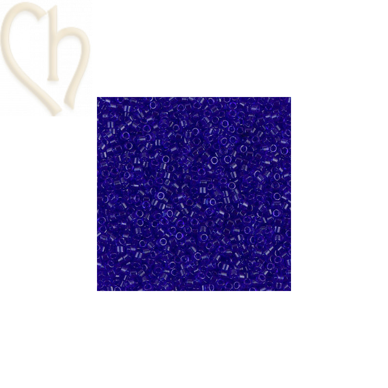 Miyuki Delica 11/0 Kralen Cobalt Transparent - DB0707 | Boutique Charlotte