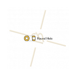 Miyuki Rocaille 8/0 Duracoat Matte Opaque Cream 8-92021 - High Quality | Boutique Charlotte