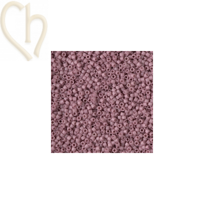 Miyuki Delica 11/0 Perles Glazed Hydrangea matte DB2294 | Boutique Charlotte