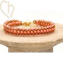 Flat Spiral Stitch Armband Maken – DIY Kit met Gratis Schema | Boutique Charlotte