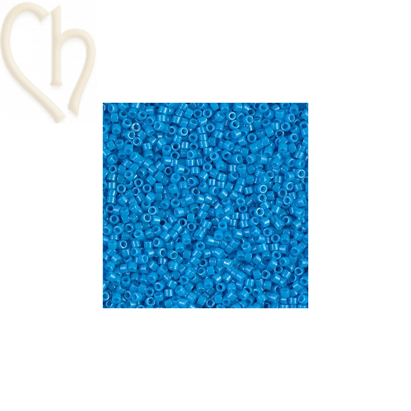 Miyuki Delica 11/0 Beads Dark Turquoise Dyed Opaque DB0659 | Boutique Charlotte