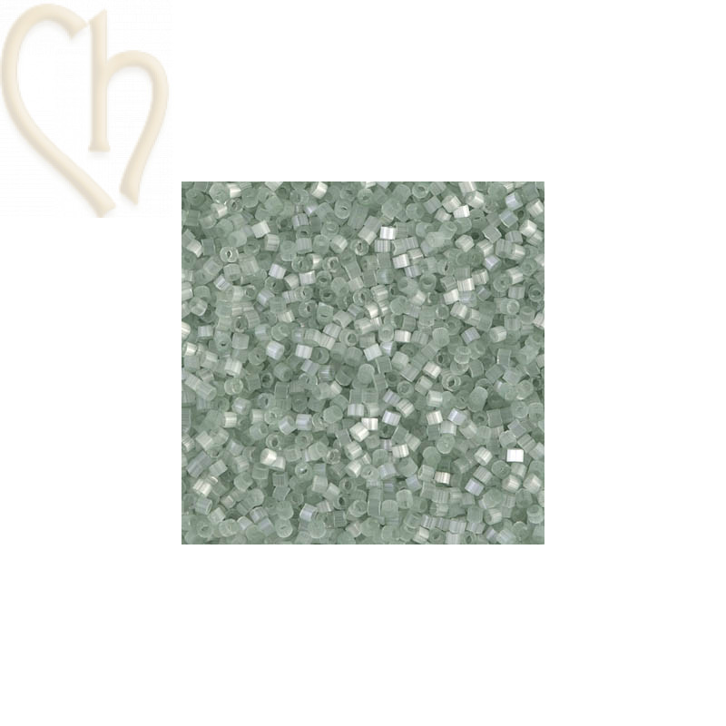 Miyuki Delica Silk Satin Pale Moss Green - 11/0 5gr - DB0829