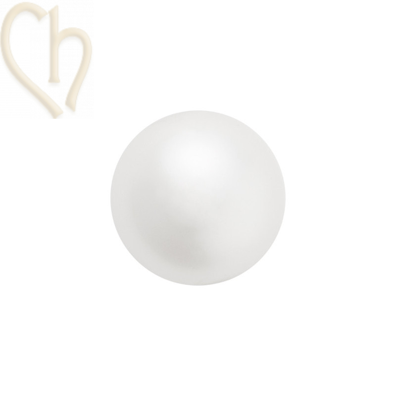 Perle Nacre Austrian Crystal 3mm White Pearl | Boutique Charlotte
