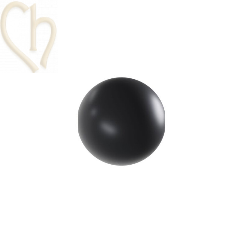 Perle Nacre Austrian Crystal 3mm Mystic Black Pearl | Boutique Charlotte