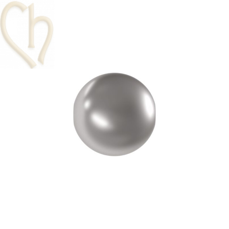 Austrian Crystal Nacre 3mm Light Grey Pearl Pearl