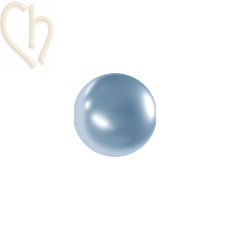 Austrian Crystal Nacre 4mm Light Blue Pearl