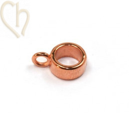 support pendentif 8mm Or Rose