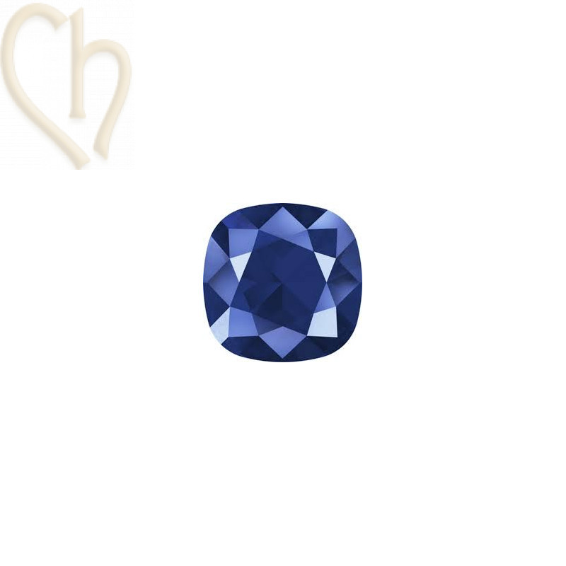 Austrian Crystal Cushion Square 4470 10mm – Royal Blue | Boutique Charlotte
