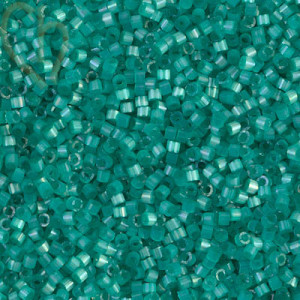 Miyuki Delica Silk Satin Dyed Aqua Green - 11/0 - DB1813